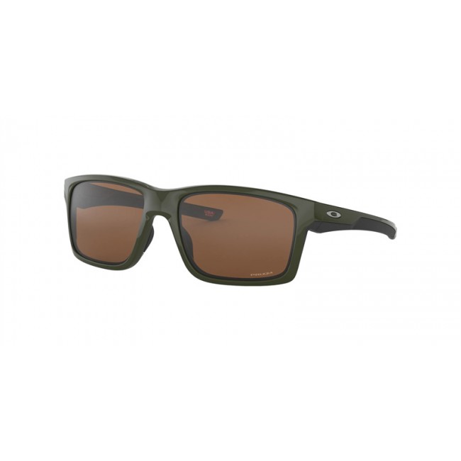 Oakley Mainlink XL Green Frame Prizm Tungsten Lens Sunglasses