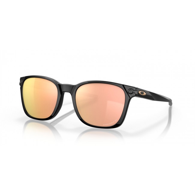 Oakley Ojector Black Frame Prizm Rose Gold Polarized Lens Sunglasses
