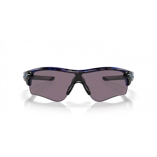 Oakley RadarLock Path Low Bridge Fit Shift Collection Gray Frame Prizm Grey Lens Sunglasses