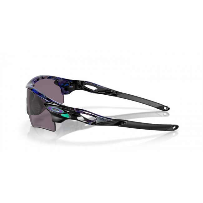 Oakley RadarLock Path Low Bridge Fit Shift Collection Gray Frame Prizm Grey Lens Sunglasses