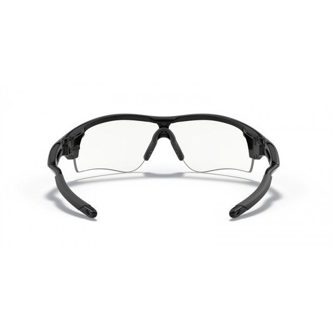 Oakley RadarLock Path Low Bridge Fit Black Frame Clear Lens Sunglasses