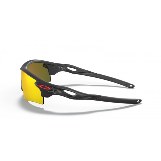 Oakley RadarLock Path Low Bridge Fit Black Frame Prizm Ruby Lens Sunglasses