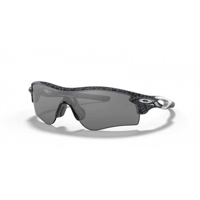 Oakley RadarLock Path Low Bridge Fit Gray Frame Slate Iridium Lens Sunglasses