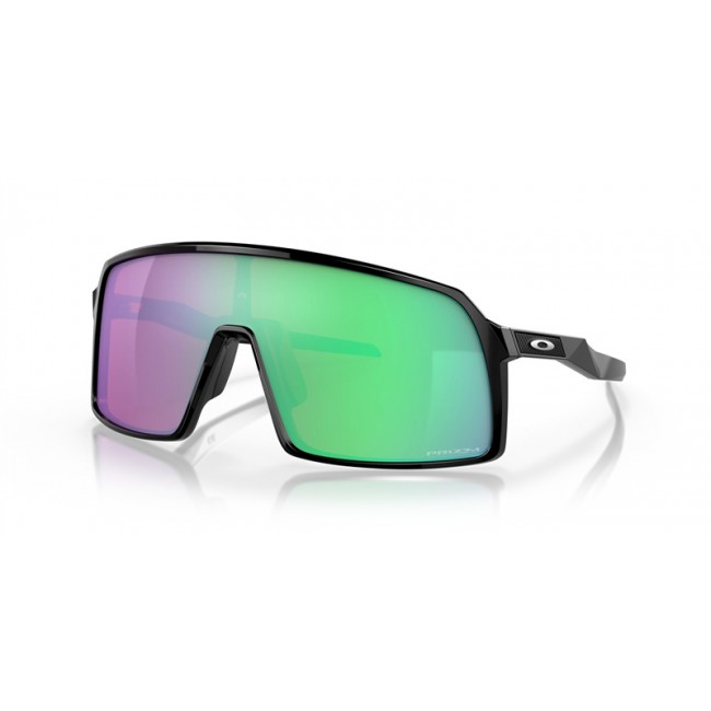 Oakley Sutro Polished Black Frame Light Prizm Snow Jade Lens Sunglasses