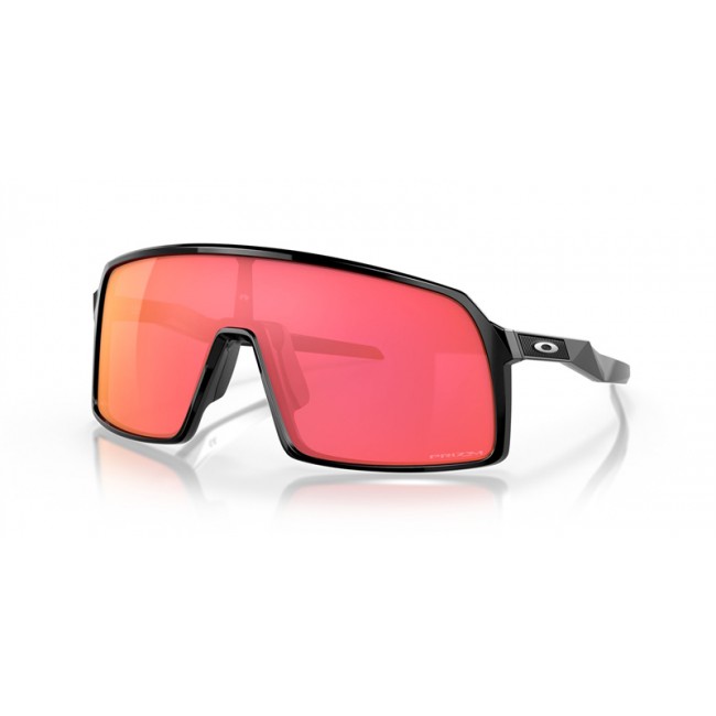 Oakley Sutro Polished Black Frame Light Prizm Snow Torch Lens Sunglasses