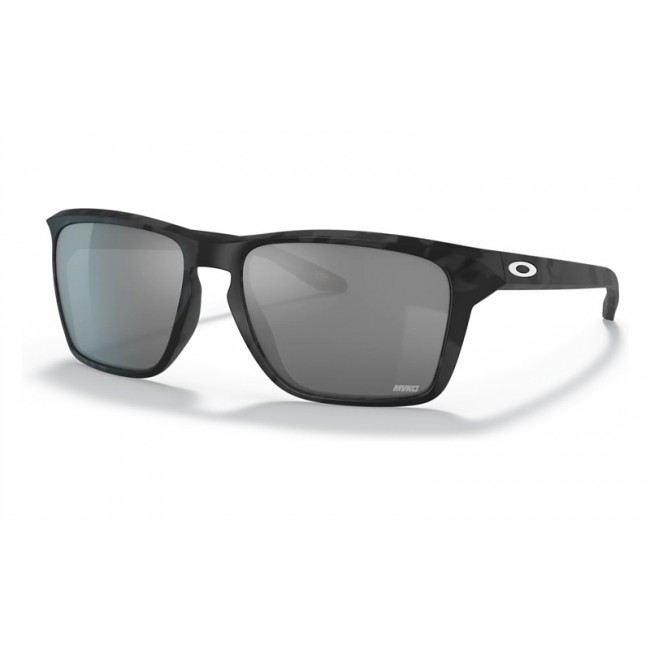 Oakley Sylas Maverick Vinales Signature Series Matte Black Camo Frame Prizm Black Lens Sunglasses