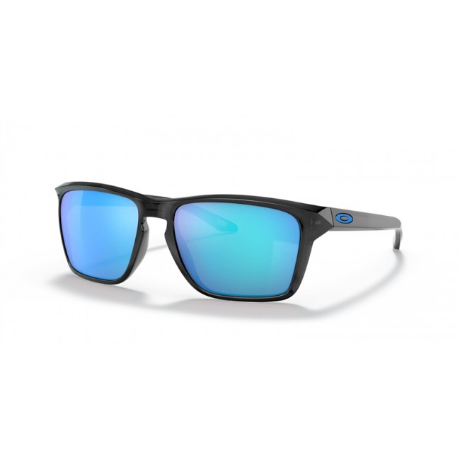 Oakley Sylas Black Ink Frame Sapphire Iridium Lens Sunglasses