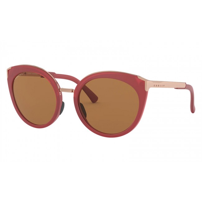 Oakley Top Knot Berry Frame Prizm Bronze Lens Sunglasses