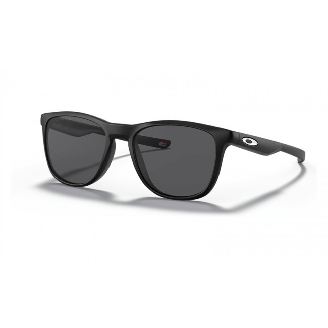 Oakley Trillbe X Matte Black Frame Grey Polarized Lens Sunglasses