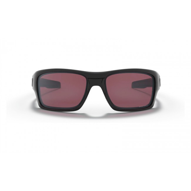 Oakley Turbine Prizm Snow Collection Polished Black Frame Prizm Snow Black Iridium Lens Sunglasses