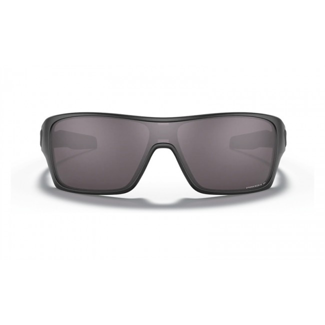 Oakley Turbine Rotor Matte Black Frame Prizm Grey Polarized Lens Sunglasses