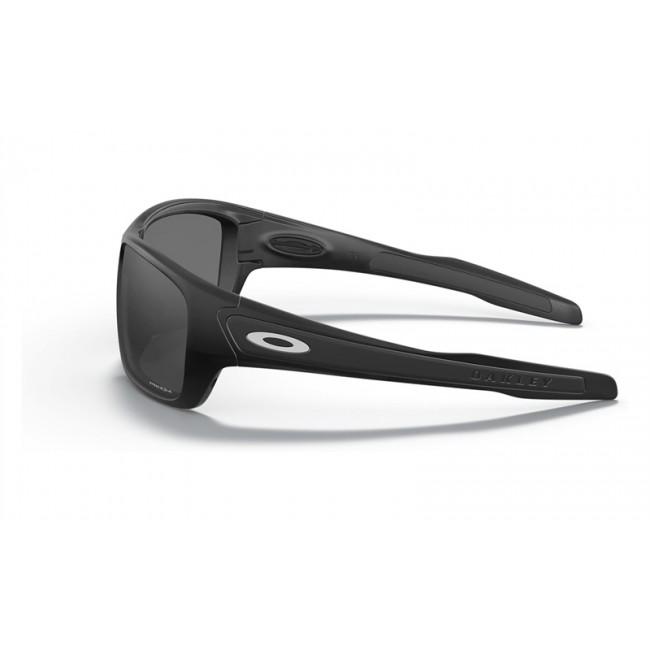 Oakley Turbine Matte Black Frame Prizm Black Lens Sunglasses