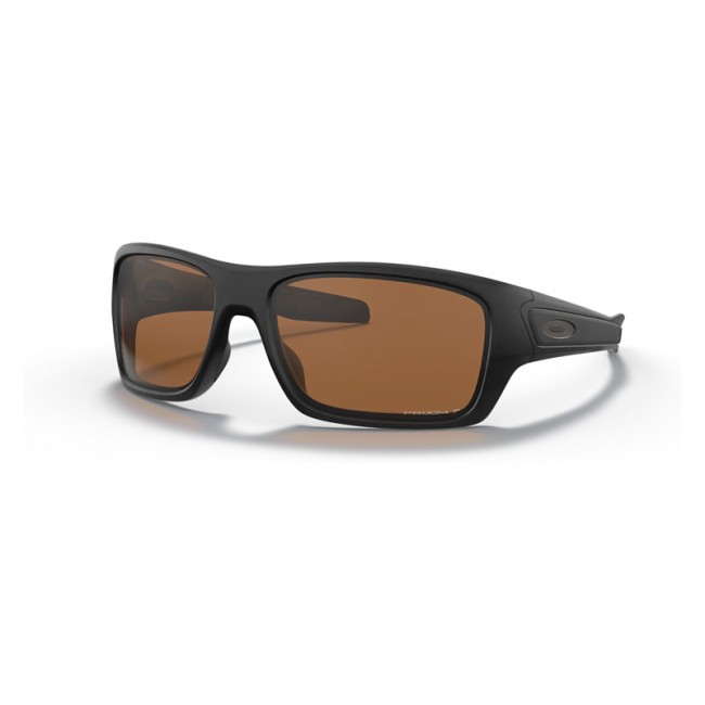 Oakley Turbine Matte Black Frame Prizm Tungsten Polarized Lens Sunglasses