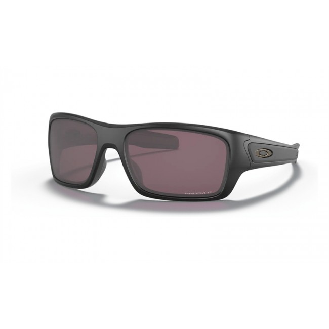 Oakley Turbine Xs Youth Fit Matte Black Frame Prizm Daily Polarized Lens Sunglasses