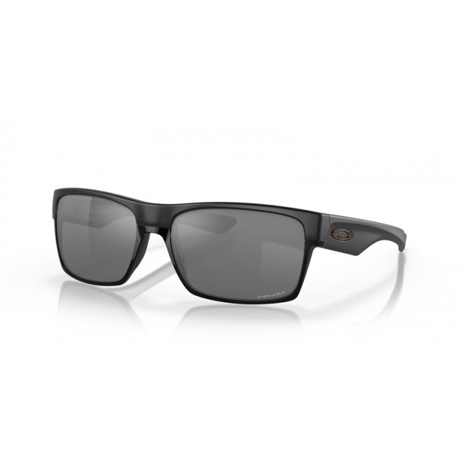 Oakley TwoFace High Resolution Collection Matte Black Frame Prizm Black Lens Sunglasses