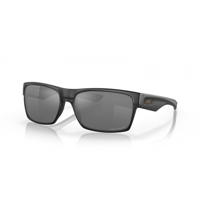 Oakley Twoface Matte Black Frame Prizm Black Polarized Lens Sunglasses