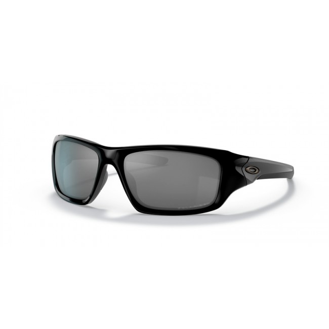 Oakley Valve Polished Black Frame Black Iridium Polarize Lens Sunglasses