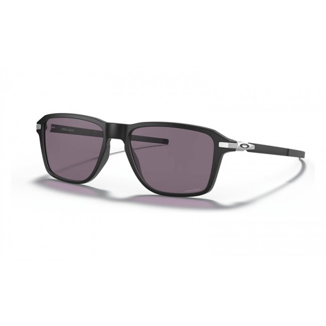Oakley Wheel House Satin Black Frame Prizm Grey Lens Sunglasses
