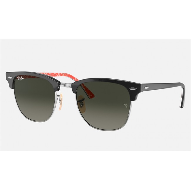 Ray Ban Clubmaster Collection RB3016 Grey Gradient Black Sunglasses