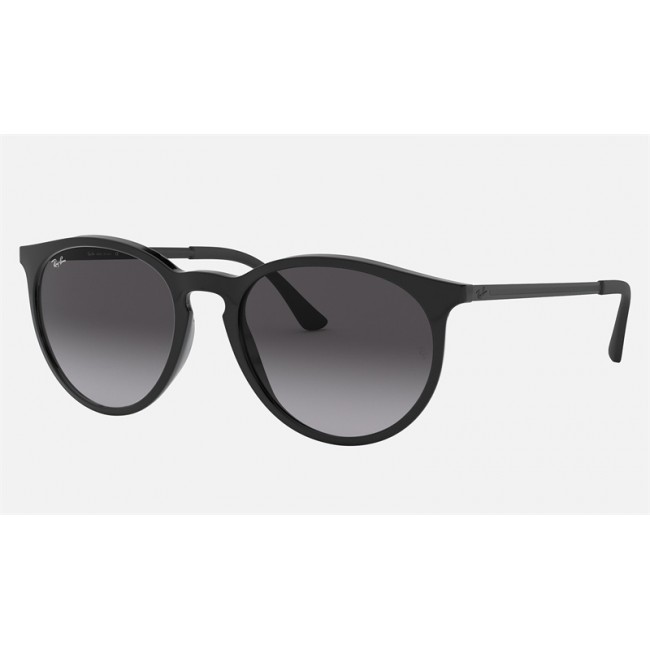 Ray Ban Erika RB4274 Gradient + Black Frame Grey Gradient Lens Sunglasses