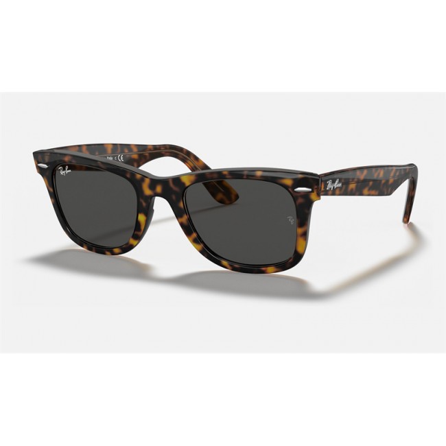 Ray Ban Original Wayfarer Bicolor RB2140 Dark Grey Classic Tortoise Sunglasses