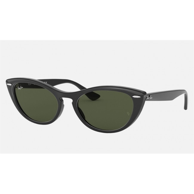 Ray Ban Nina RB4314 Green Classic G-15 Black Sunglasses